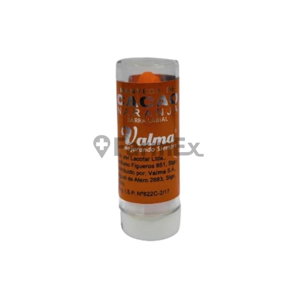 Manteca de Cacao Sabor Naranja Farmex-Fonasa-Persistente